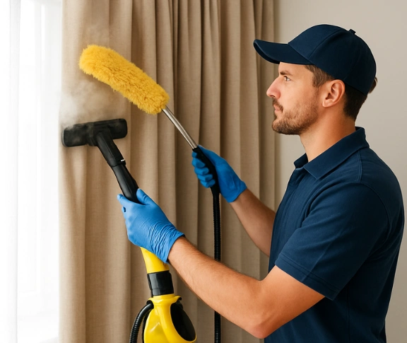 Trusted drapes cleaning technician Matty Curtain Cleaning oatlands-nsw QLD