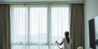 Delicate sheer drape cleaning oatlands-nsw Matty Curtain Cleaning